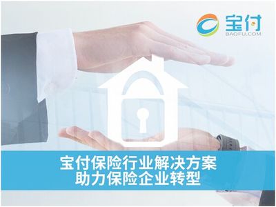 寶付 第三方支付如何賦能保險行業創新